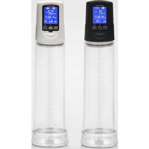 The Best Rechargeable Big screen Electric Beginner Men Dick Vacuum Erection Assisting Device Male Cock Pump Enlarger Enlargement