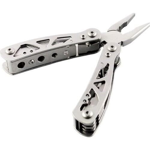 Multifunctional Pliers Stainless Steel Pocket Repair Screwdriver Set Outdoor Camping Tools Mini Folding Pocket Portable Pliers