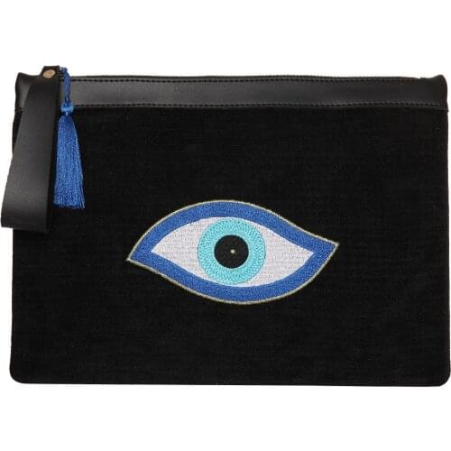 Fashion Womens Clutch Bag Trend Handbag Bags For Women Cotton High Quality Eye Luxury Bag Women Day Clutches Bag Large ladies