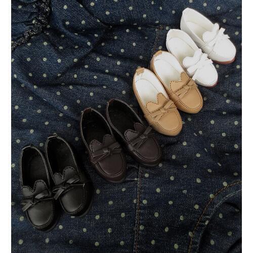 N01-X092 children handmade toy 1/3 1/4 Doll Accessories BJD/SD doll shoes Classic shallow casual shoes 1 pair