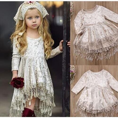Baby Girl Dress Children Dress Baby Girl Clothes Winter Princess Lace Gold Velvet Roupas Bebe Spring Kids Clothing