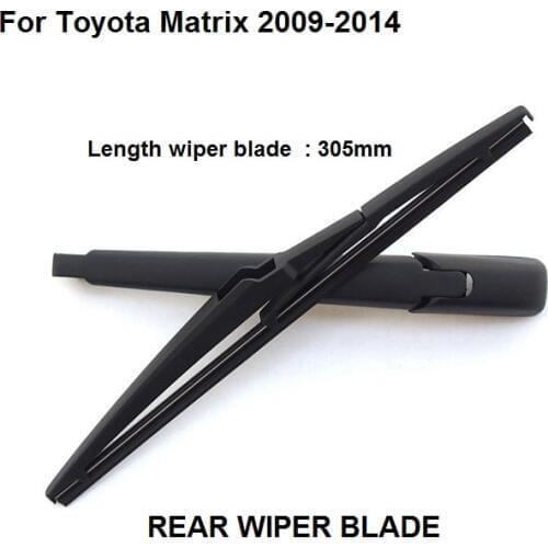 305mm Blade Rear Wiper Arm & Blade complete set for TOYOTA Matrix 2009-2014