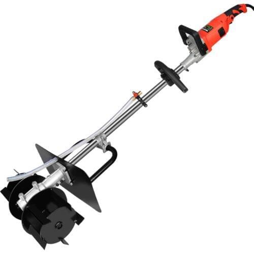 Long reach handle Concrete mixer electric portable cement mortar feed small multi-function industrial high power mixer