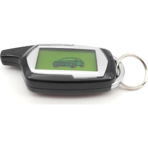 Russian version ZX1090 LCD Remote for Sheriff ZX1090 car remote controller lcd two way car alarm system free shipping