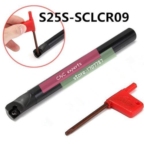 S25S-SCLCR09 Boring Bar,CNC turning tool holder,Internal turning tools,Lathe cutting tool,boring tool for CCMT009T304/08 Insert