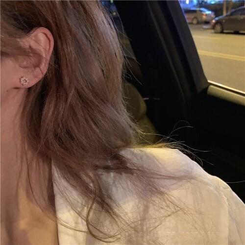 Earrings 2021 Trend Gentle Temperament Earrings That Don’t Need To Be Picked Off for Sleeping Earrings for Women Jewelry