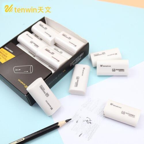 Tenwin 6B Rubber Pencil Eraser Soft Sketch Drawing Professional Eraser Student Painting Writing Stationery School Art Supplies