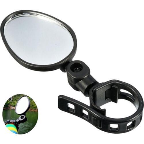 1Pc 360 Degrees Mini Adjustable Bike Rearview Mirror Cycling Bicycle Handlebar Flexible Safe Rearview Rear View Mirror