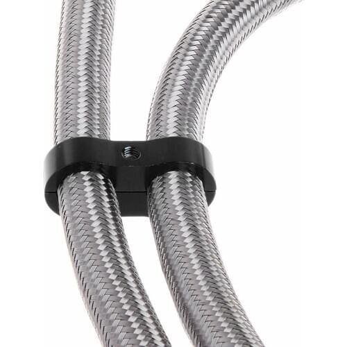 Hose line Black Aluminum Alloy Accessories Car Hose Seperator Suv Bracker Gas/Water/Oil/Fuel Kit