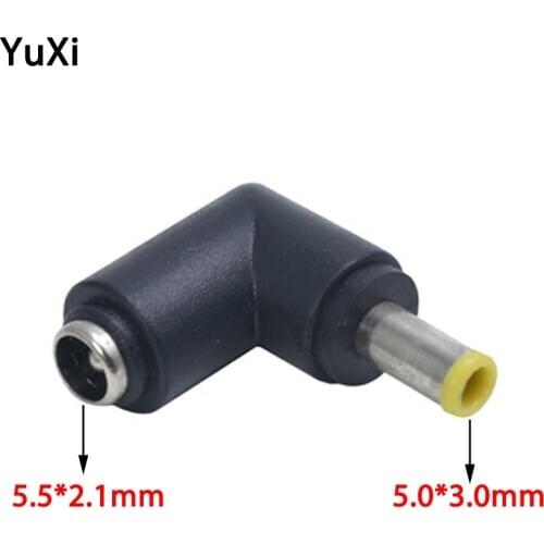 DC 5.5*2.1 Female to 5.0*3.0 Male Power Adapter Plug Connector DC Jack Charging converter For Samsung Laptop Adapter