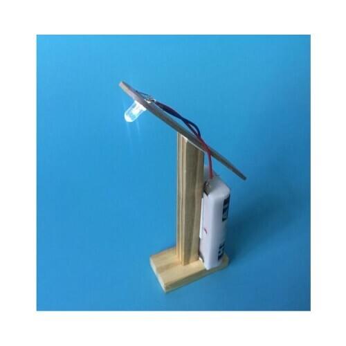 Design of Small diy Self-made Emergency Table Lamp Intelligence Assembly Children Handmade Materials Creative Table Lamp