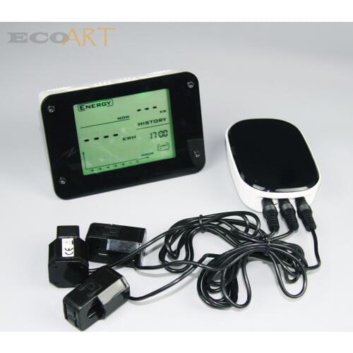 Energy Saver Monitor with Three sensor Saving Energy Analyzer Energy Meters