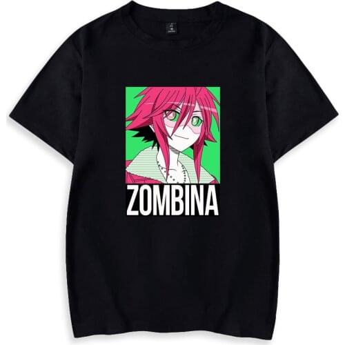 Zombie land saga Fashion Prints T-shirts Women/Men Summer Short Sleeve Tshirts Hot Sale Casual Streetwear T shirts