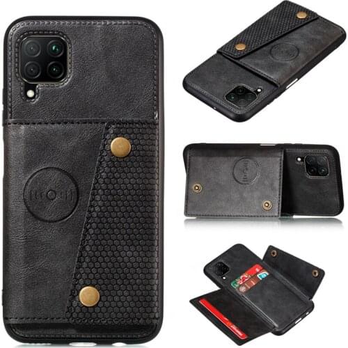 A22 Flip Leather Card Pocket Holders Case Cover For Samsung Galaxy A22 4G 5G Phone Back Covers