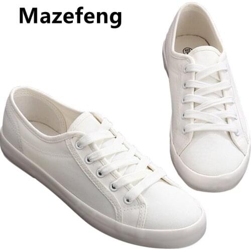 Summer PU Leather Casual Shoes Women Flats White Sneakers Comfortable Vulcanized Fashion Womens Slip-on Shoe Large Size 44