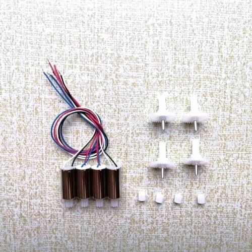 4pcs engines motor 8T gear Main Gear 816 size motor for LS-E525 E88pro teng1 E88 drone 4k HD WIFI FPV RC Quadcopter spare parts