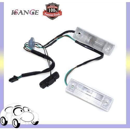 ISANCE Rear Trunk Release Switch Licence Plate Lamp For Chevrolet 2011 2012 2013 2014 Cruze / Orlando 2012 2013 2014