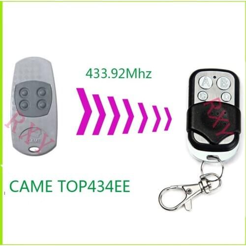 Copy CAME TOP-434EE Remote Control 433.92mhz Gate Garage Door CAME TOP434EE 433.92mhz Remote Control