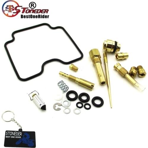 STONEDER Carburetor Repair Carb Rebuild Kit For 2000-2012 Yamaha Big Bear YFM400 ATV Quad 4 Wheeler