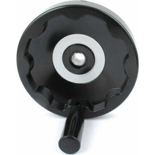 16mmx160mm Inside Ripple Handwheel w Folding Revolving Handle for Machine Lathe
