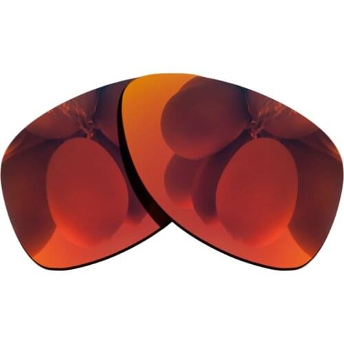 Polarized Sunglasses Replacement Lenses for-Dispatch 2 Frame - Fire Red