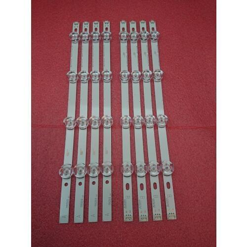 8pcs LED Backlight strip For LG 40LF630V 40LF6300 40LH5300 40LH5700 40LX560H 40LF570V 40LF631V SVL400 HC400DUN-VCKN1 VCKN2 VCKN3