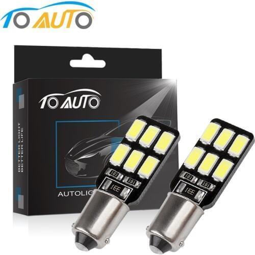 TOAUTO LED Bulbs H6W (BAX9s)
