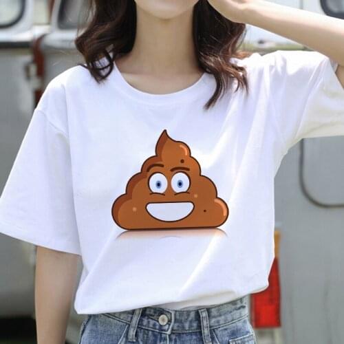 Women funny Cartoon kawaii anime t shirt cute fresh small ladies t shirt plus size graphic top female top