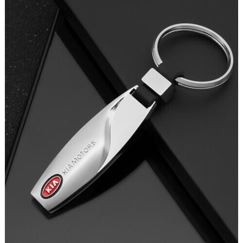 1PCS Metal Alloy Car Styling Keychain Key Chain Key Rings For KIA Cerato Sportage R K2 K3 K5 RIO 3 4 Sorento Auto Accessories