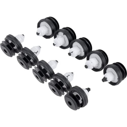 10Pcs Car Fastener Clip Plastic Trim Fastener Buckle For BWM G30 G11 G12 G01 Auto Door Panel Fixed Clamp Clips with Seal Ring