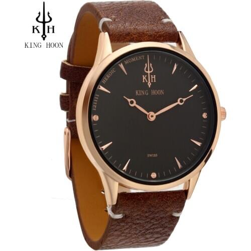 2017 Sport Mens Watches Top Brand Luxury Men Dress Watch Leather Male Stainless Steel Waterproof Sport Wrist Business Watch Men