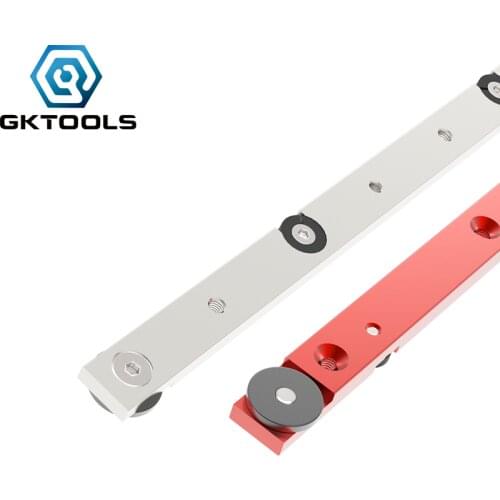 Durable T Tracks Hardware Red Woodworking T Slot Slider Practical Pusher Modification Metal Miter Tool Bar Limit