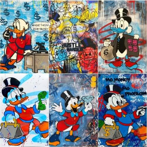 5D Diamond Painting Disney Donald Duck and Mickey Mouse Cross Stitch Kit Mosaic Picture of Rhinestones Diamond Embroidery Decor
