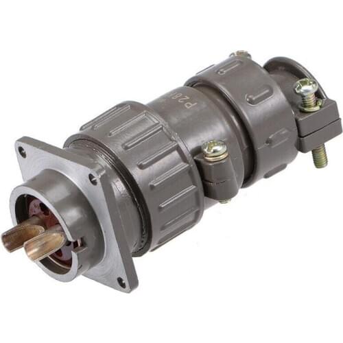 Aviation Connector, 28mm 2P 500V P28K1Q Male Wire Panel Power