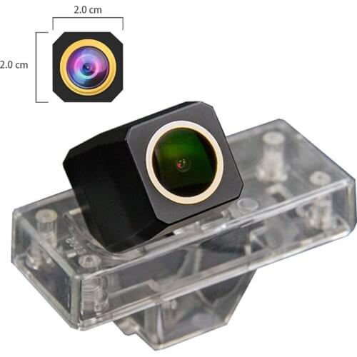 Misayaee Golden HD Car Rear View Reverse Camera Plate Light for Toyota Land Cruiser Prado Lc200 V8 ZX V8