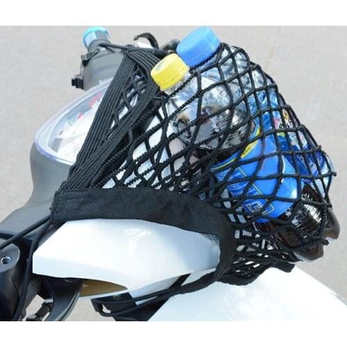 Motorcycle Luggage Net Hook Hold Bag Cargo Bike Scooter Mesh Fuel Tank Luggage Equipaje Motorcycle Helmet Storage Trunk Bag