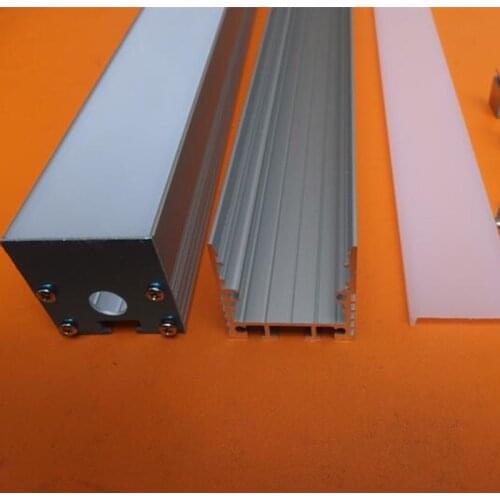 Free Shipping Big size aluminum heat sink for led aluminum channel for housing flexible led strip 2m/pcs 40m/lot