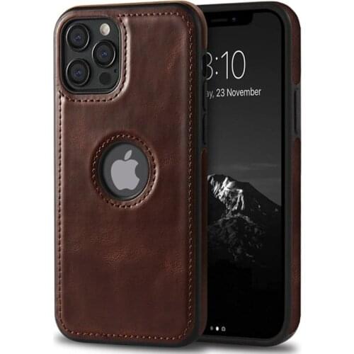 Leather Soft Phone Case For iPhone 12 11 Pro Max X XR XS Max 12Mini 7 8 Plus SE2020 Shockproof Bumper Back Cover iPhone 12 Pro