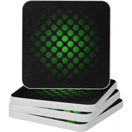 Xbox Series X Diatomite Square Round Shape Coaster Non Slip Cup Bonsai Mat Soap Toothbrush Pad Wholesale 10x10cm