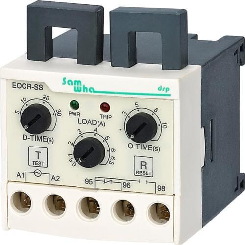 Un:180-460VAC Electronic Overload Relay Motor Protector Thermal Overload Relay EOCR-SS(Easy Type)