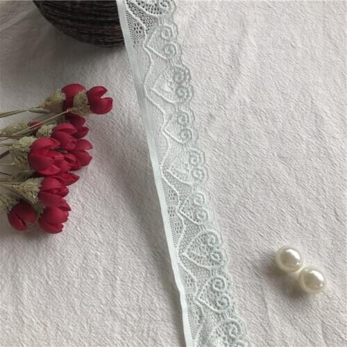 Lace ribbon handicrafts 3.5cm S1035 embroidered lace trim ribbon handmade lace decorations diy sewing fabric french lace fabric