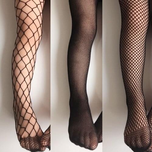 Girls Fashion Mesh Stockings Kids Baby Fishnet Stockings Black Pantyhose Tights