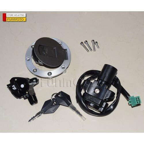 Ignition key of CFMOTO CF150-2C-1 key set of CFMOTO motorcycle parts code is 6100-0110A0