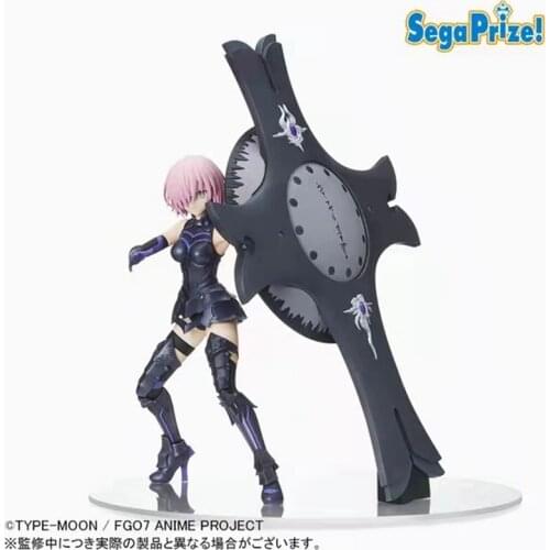Original SEGA Fate Grand Order Mash Kyrielight PVC Action Figure Model Toys Anime Brinquedos Figurals