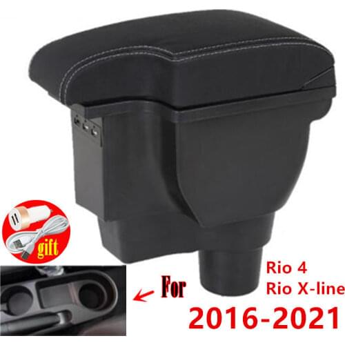 For KIA Rio 4 Rio X-line armrest box For Kia Rio 4 central Store content box car-styling accessories 2016 2017 2018 2019 2020 20