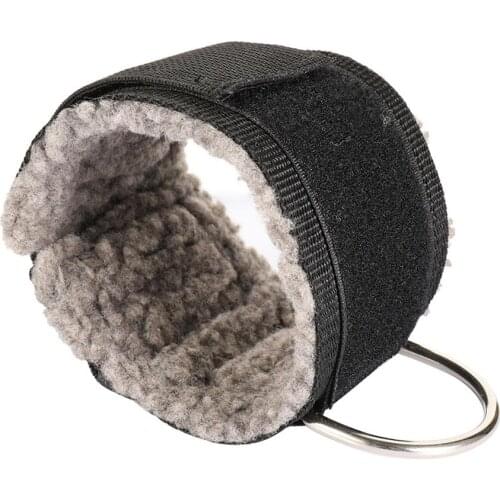 1Pc Fitness Adjustable D-Ring Ankle Straps Foot Support Ankle Protector Gym Leg Pulley With Buckle Sports Feet Guard Equipment