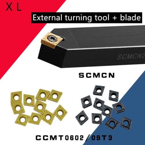 SCMCN1010F06 SCMCN1212F06 SCMCN1616H06 SCMCN2020K06 SCMCN2525M06 Lathe Cutter Bar Clamped Steel Toolholder External Boring Tool