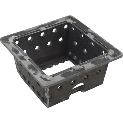 Pellet burn pot brazier steel pellet stove burner wood burning fireplace insert