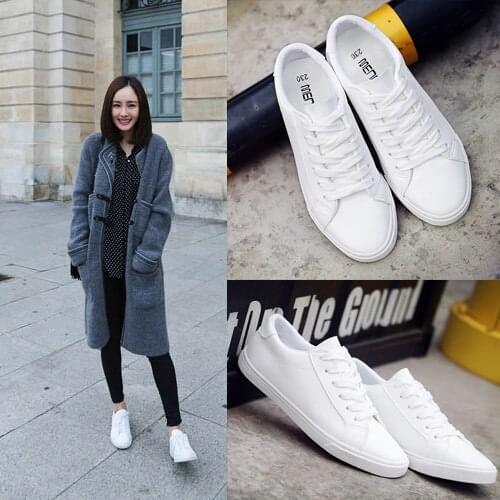 Flat platform Shoes 2021 Women Shoes Macarone Ulzzang Candy Woman Ins leisure new chic women Tide low top sneakers streetwear