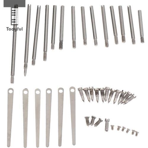 1 Set Clarinet Repair Tool Kit Spring Leaf Key Rollers Adjusting Screws